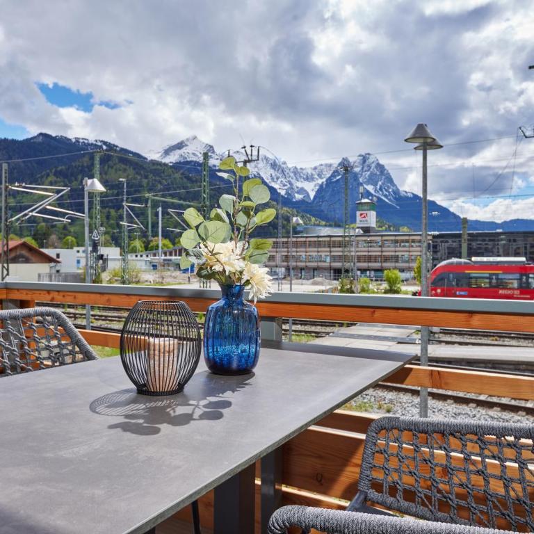 moun10 urlaubswohnen - Apartamento de 1 dormitorio con balcón y vistas a la montaña - 14