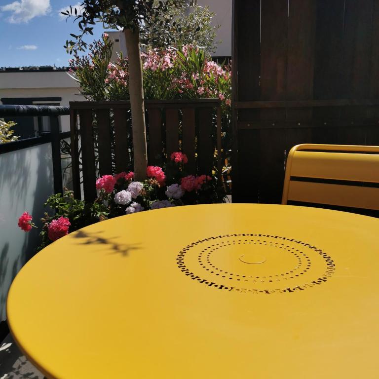 Hôtel de la Plage - Chambre Double avec Terrasse - 1