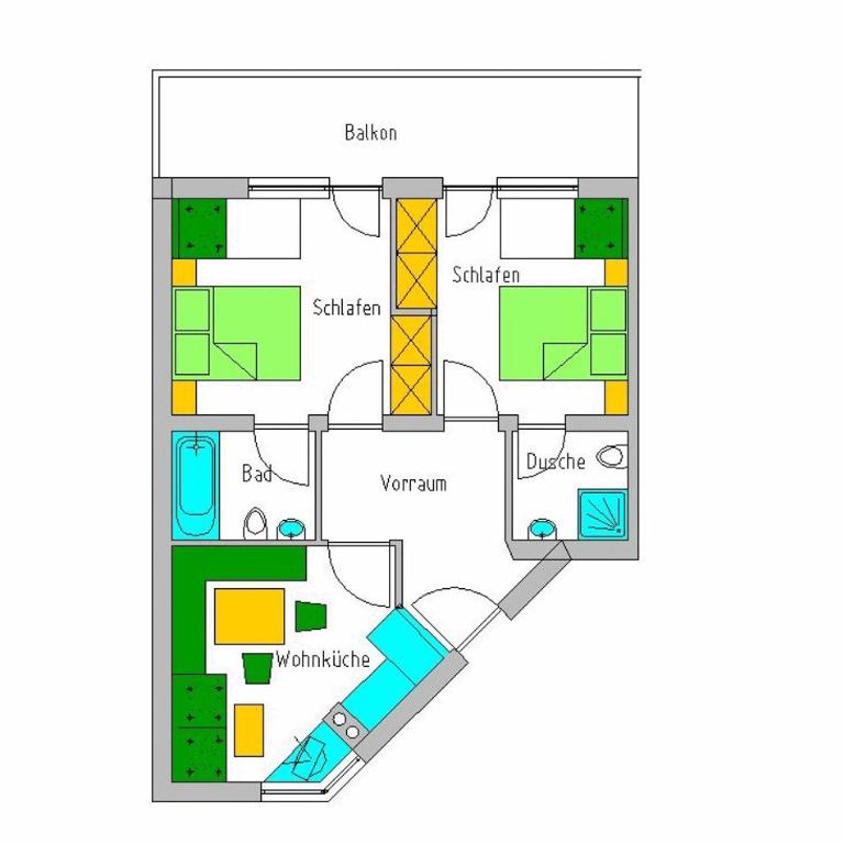 Montanara - Apartment mit 2 Schlafzimmern - 9
