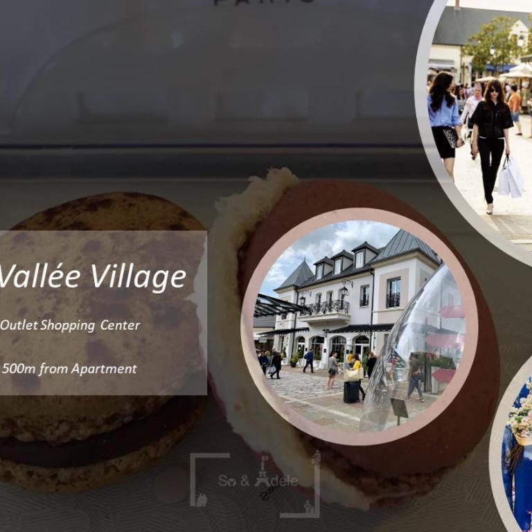 Studio Zen - Shopping center and train station 500m - Disneyland Paris 5min - Estudio Deluxe - 15