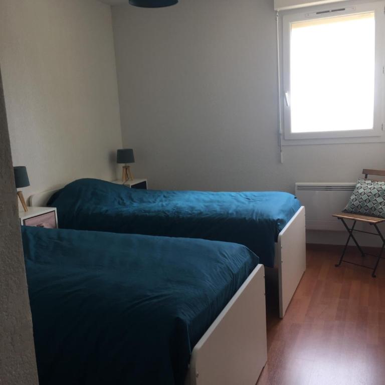 Appartement T3 classé 3 étoiles vue mer avec terrasse ,plage 2 minutes à pied - Appartement 2 Chambres - 13