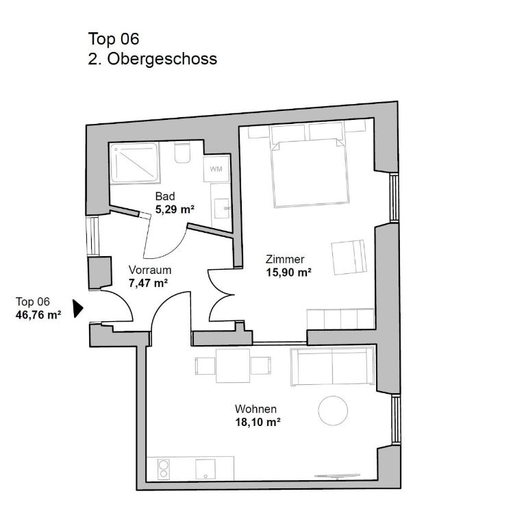 Designer Boutique Apartments Graz Trauttmansdorffgasse - Appartement Supérieur 2 Chambres - 20