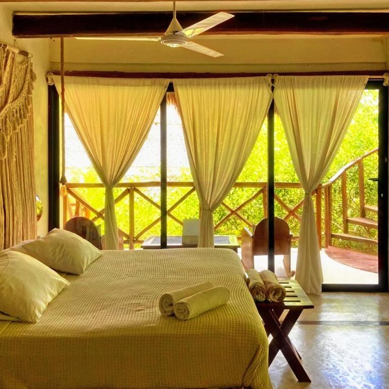La Casa de Mia Tulum - Habitación Triple con balcón - 9