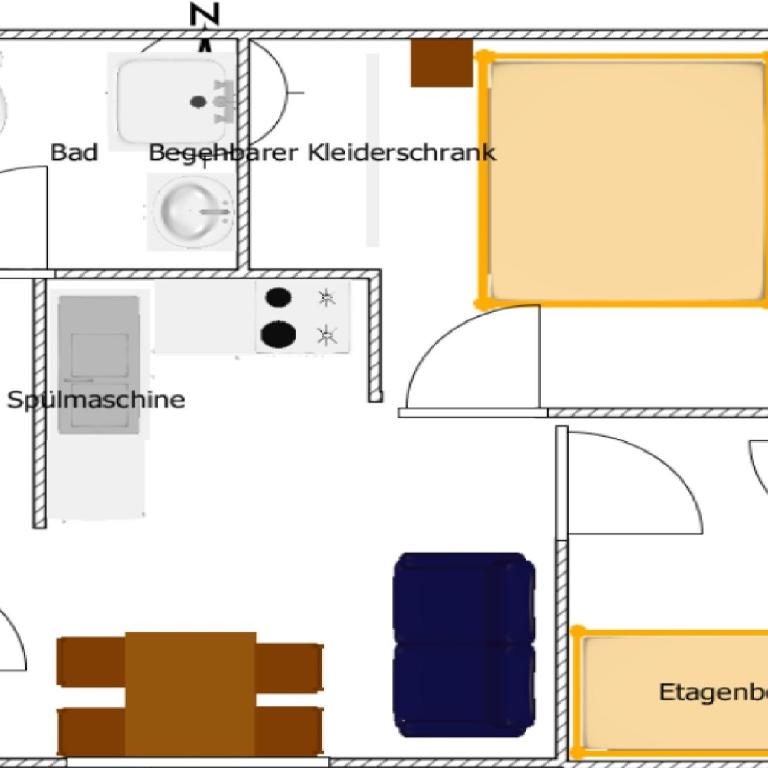 Gästehaus Schmid & Reitzner - Familienapartment mit Balkon - 1