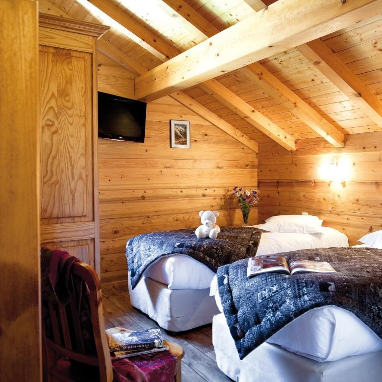 La Passerelle chambre au calme proche la Clusaz et Grand Bornand - Chambre Double ou Lits Jumeaux - 3