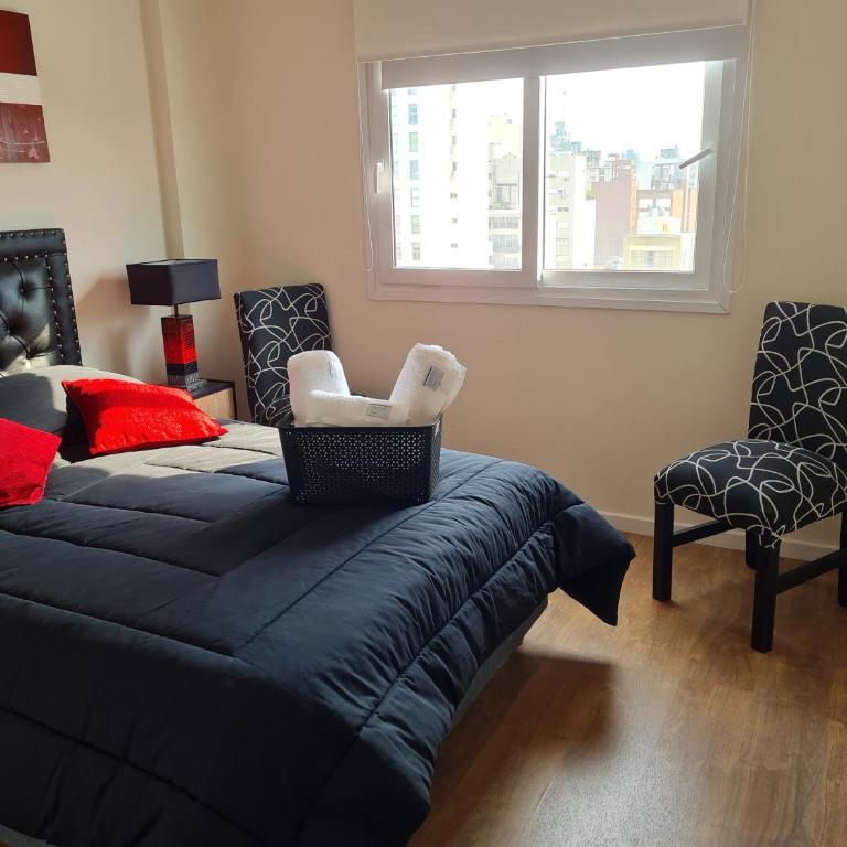 Confort Platense departamento con cochera - Apartamento de 1 dormitorio - 55