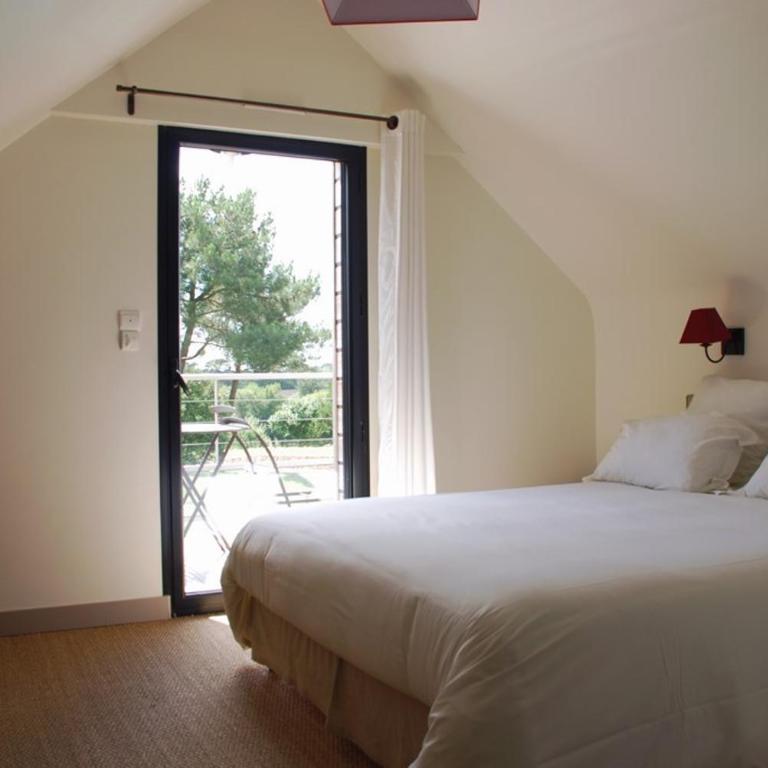 Villa Mané Lann Maison d'hôtes & spa - Chambre Double - Vue sur Piscine - 4
