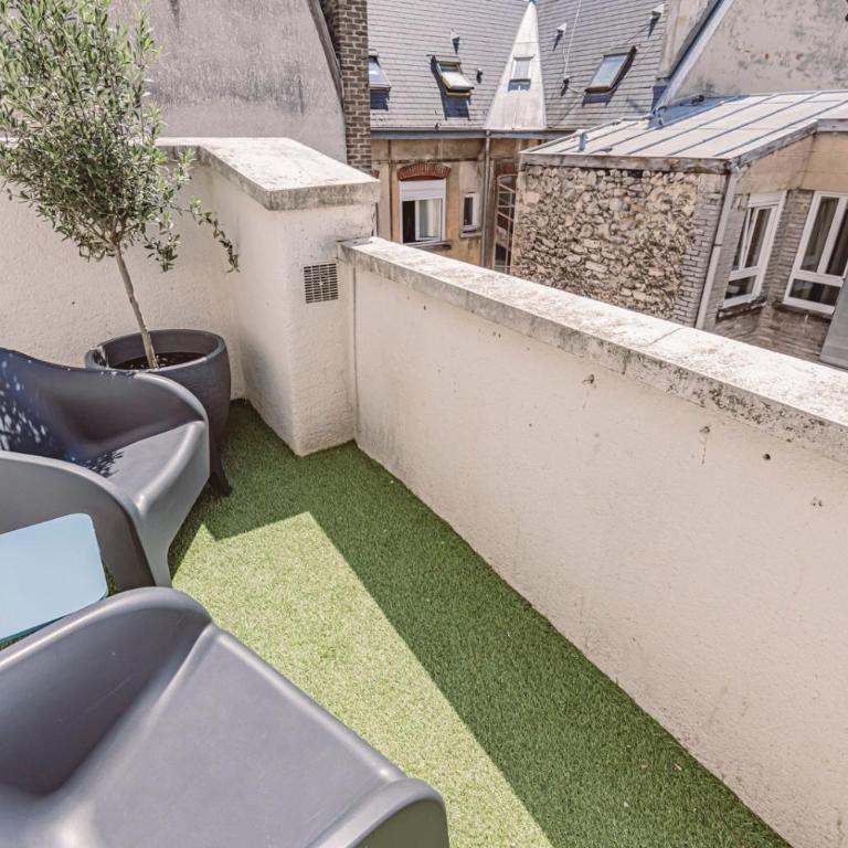 REIMS - Place du Forum - Cathédrale - Terrasse - Appartement 1 Chambre - 3