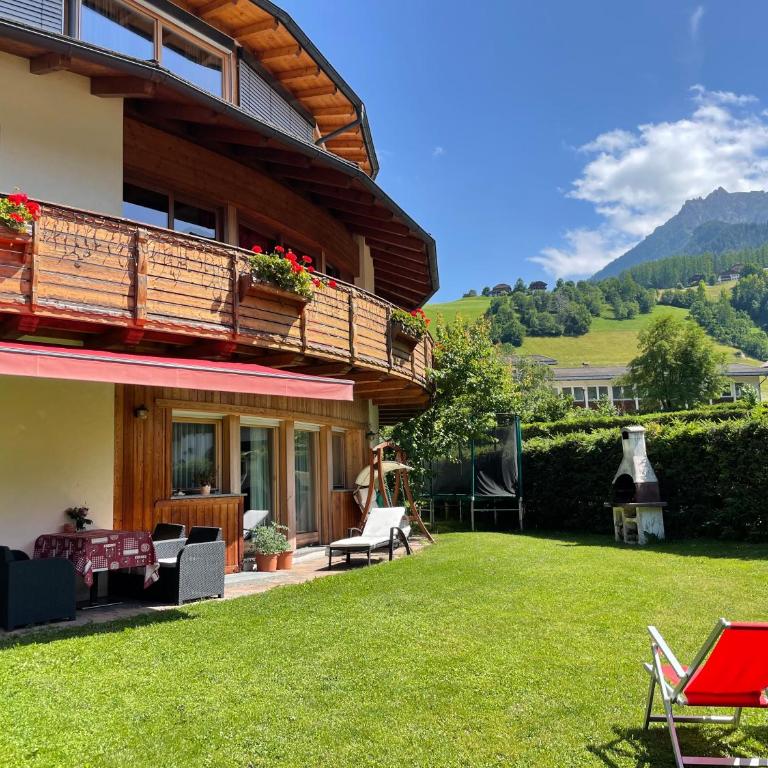 Villa Anita San Vigilio di Marebbe - Appartamento Deluxe con 2 Camere da Letto e Vista Giardino - 12