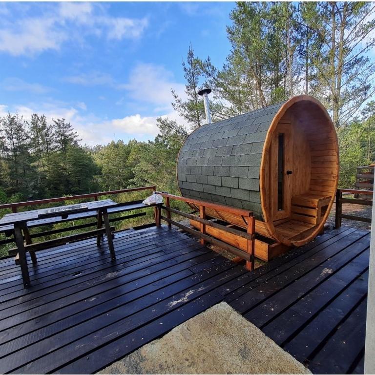 Cabaña Refugio Sauna Spa El Arrayan Casablanca Valdivia - Chalet de 2 dormitorios - 10