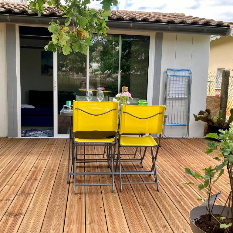 Charmant chalet avec une grande terrasse au Pyla - Estudio - 16