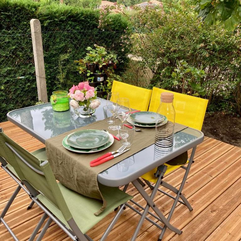 Charmant chalet avec une grande terrasse au Pyla - Estudio - 18