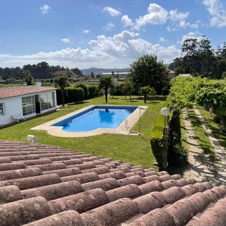 Tranquilidad con piscina en Casa Nantes en Sanxenxo - Casa de 3 dormitorios - 12
