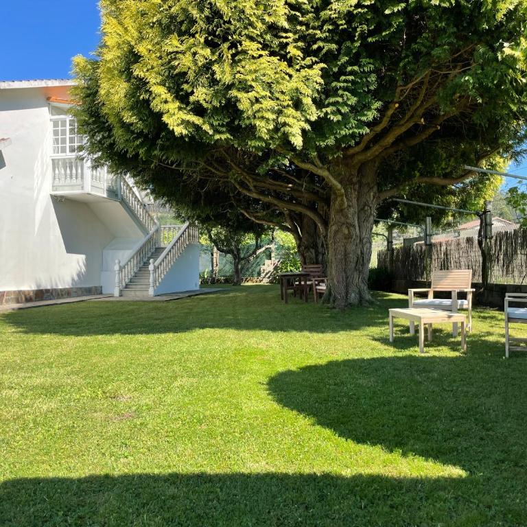 Tranquilidad con piscina en Casa Nantes en Sanxenxo - Casa de 3 dormitorios - 15