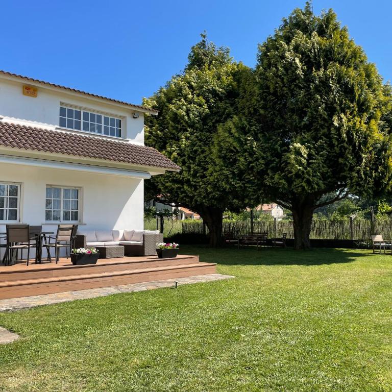 Tranquilidad con piscina en Casa Nantes en Sanxenxo - Casa de 3 dormitorios - 20