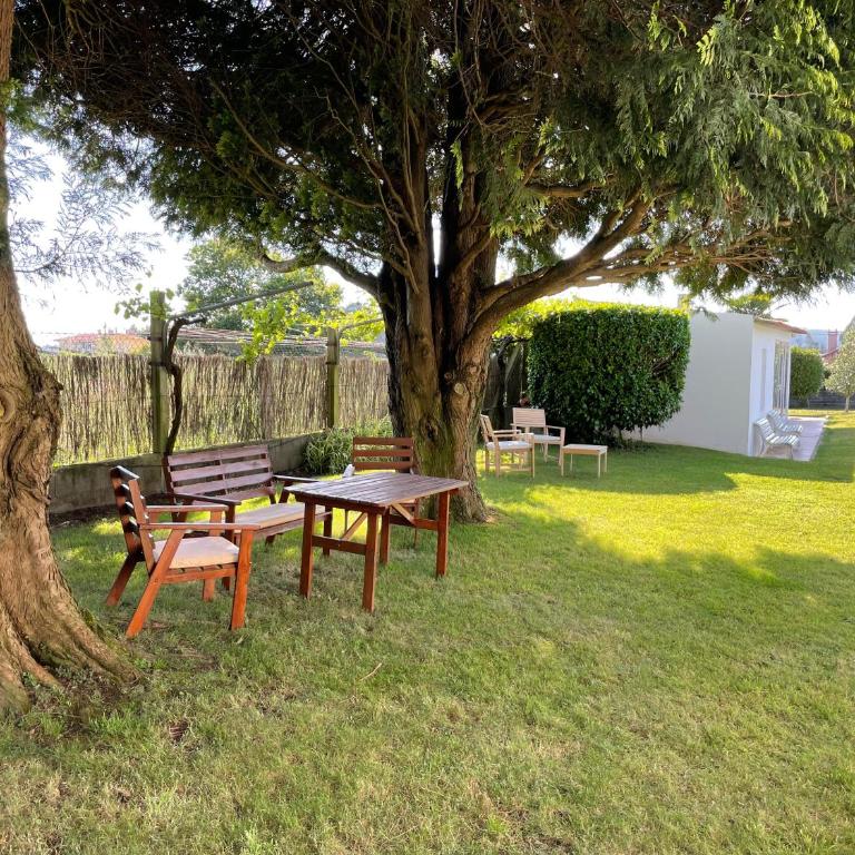 Tranquilidad con piscina en Casa Nantes en Sanxenxo - Casa de 3 dormitorios - 21