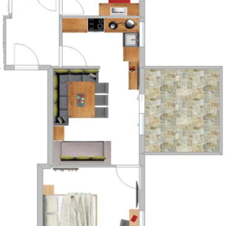 Apartments Salzburgerhof - Apartment mit Terrasse - 9