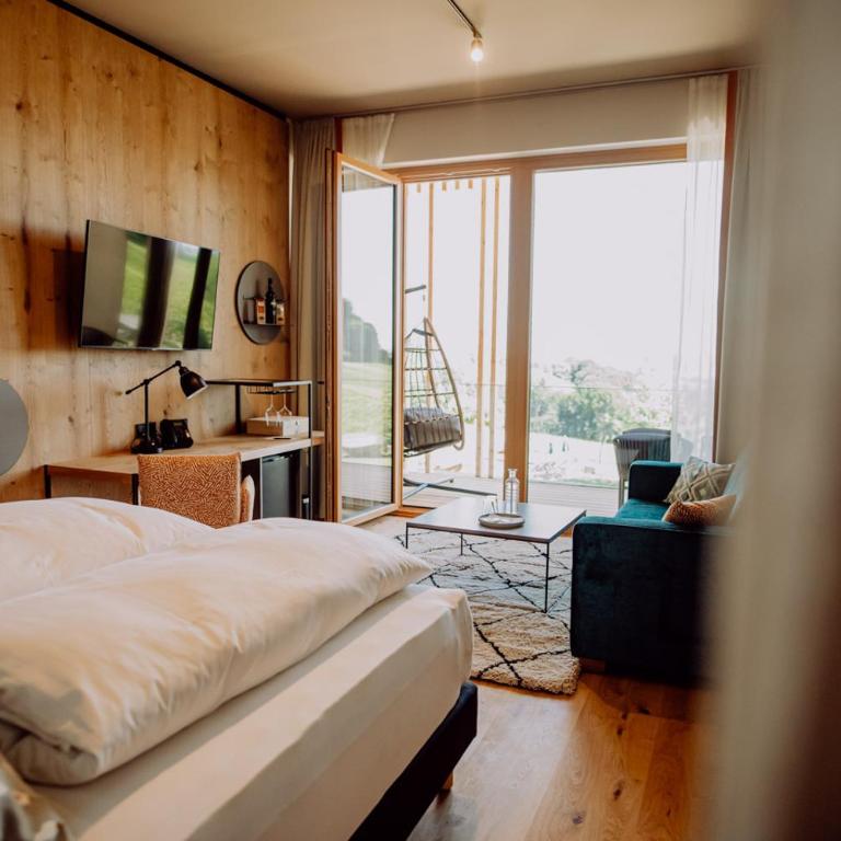 Ratscher Landhaus - Chambre Double - Vue sur Piscine - 1