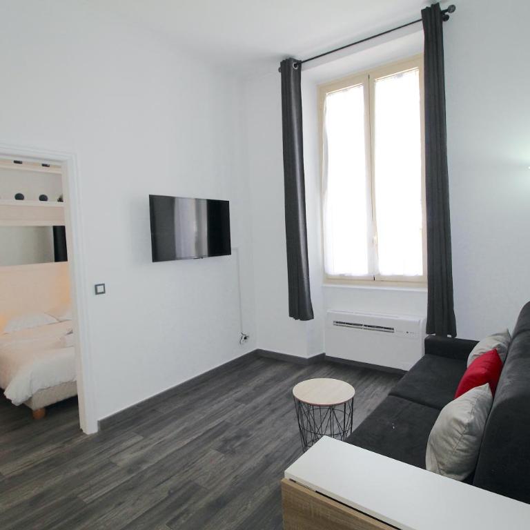 ALC - MOL6 - 9 min Palais and 5 min Beaches - Apartment mit 1 Schlafzimmer - 11