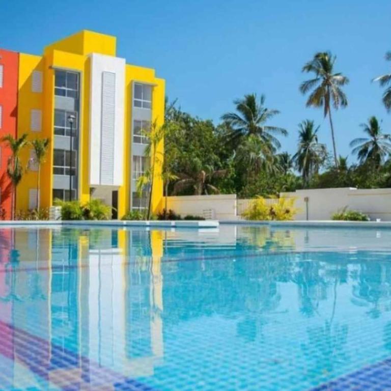El Arrecife: Apartamento con alberca a 10 minutos de la playa - Apartamento de 2 dormitorios - 1