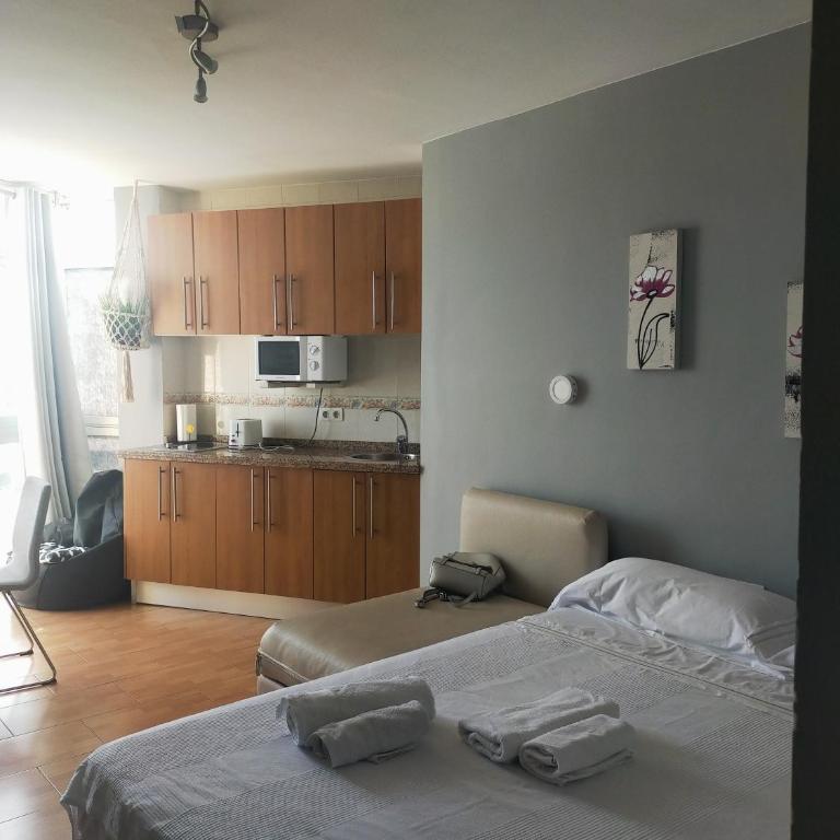 Benalmadena ,apartamento-Estudio primera Línea de Playa - Estudio con cama extragrande - 22