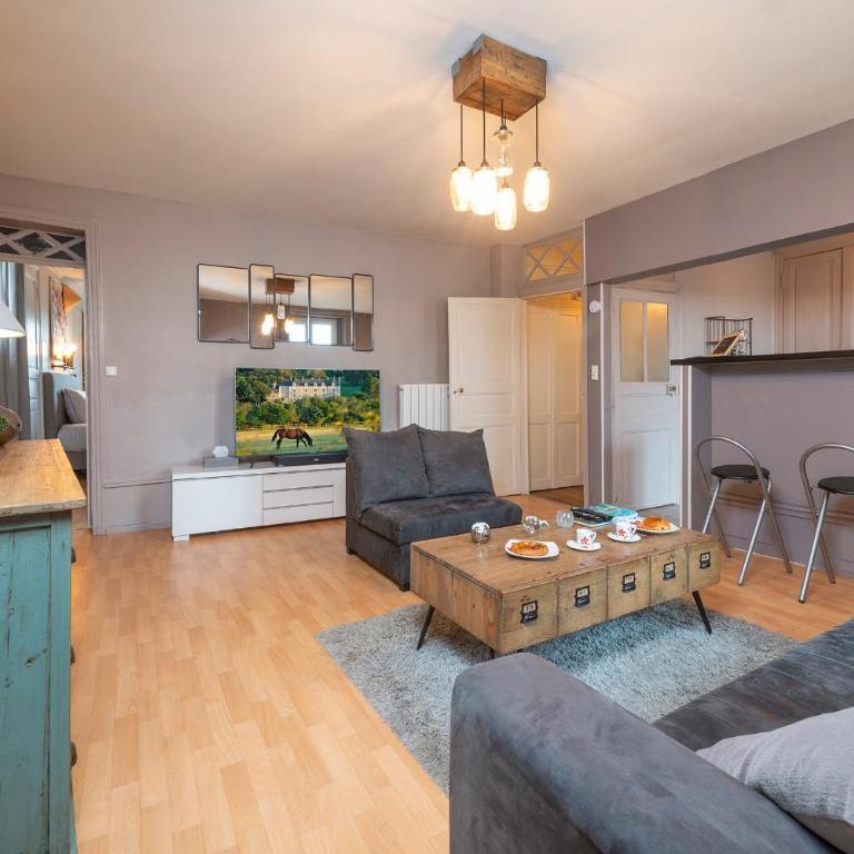 Appartement calme et cosy, Place du Ralliement - Appartement 1 Chambre - Vue sur Ville - 2
