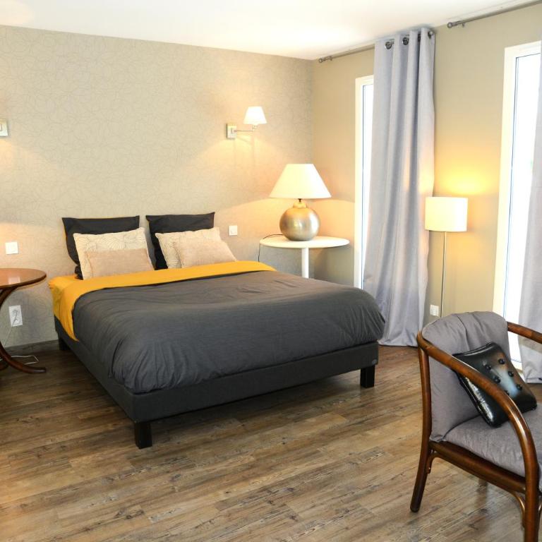 Maison des Hérissons 4 étoiles - maison indépendante très cosy de 45m2 - clim - parking gratuit - Doppelzimmer mit Patio - 1