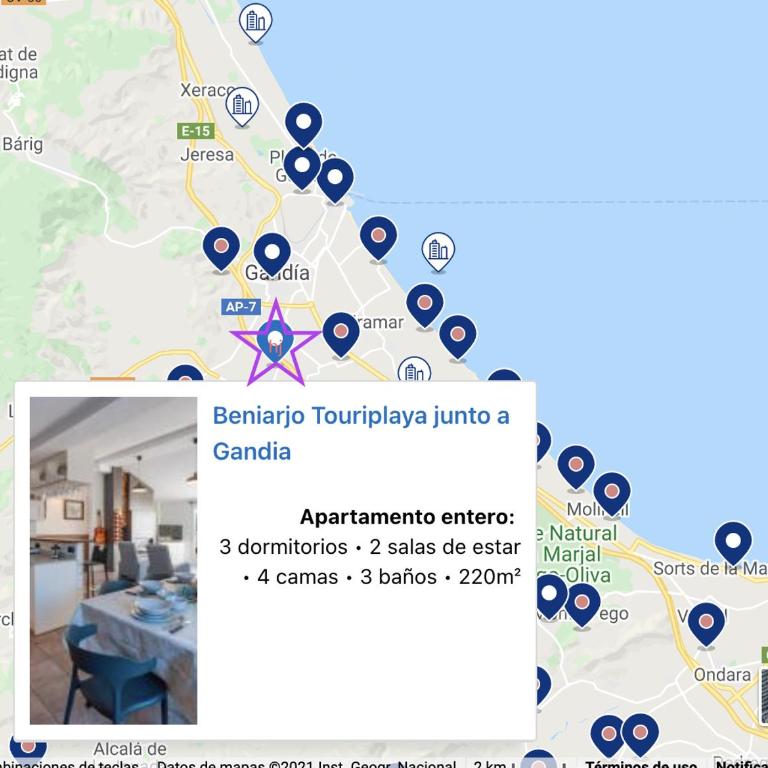 Ático duplex Touriplaya SOLO FAMILIAS - Three-Bedroom Apartment Duplex with Terrace - 52
