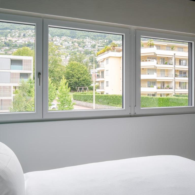 Riva Rooms & Studios - Check-In 24hr - Camera Matrimoniale/Doppia con Letti Singoli con Vista Montagna - 3