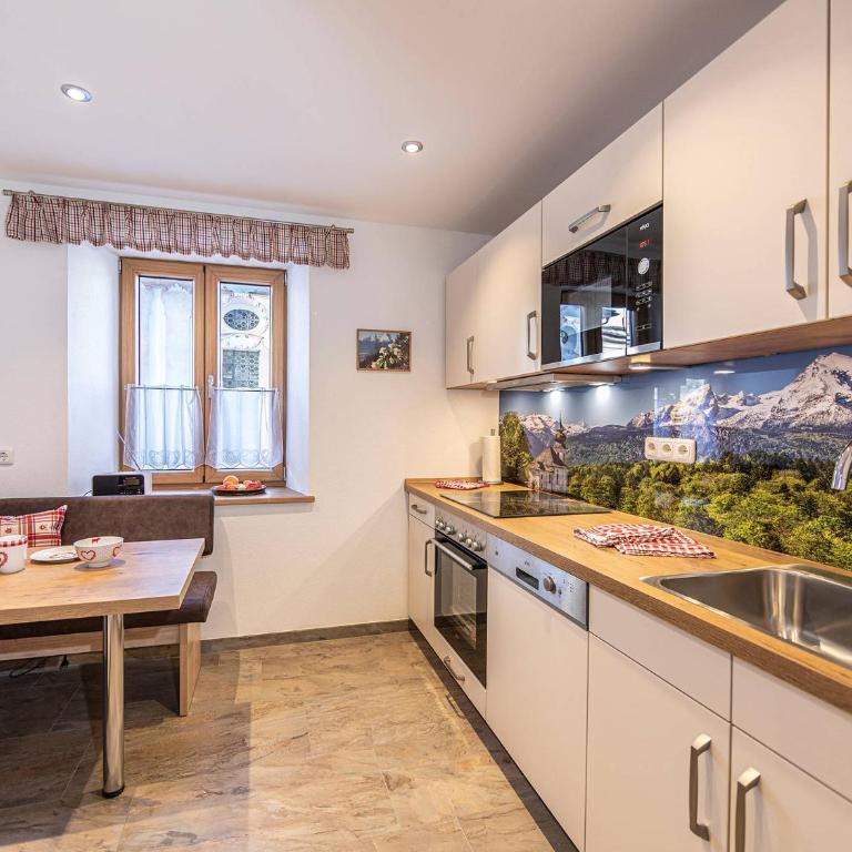 Ferienwohnung Watzmannblick Maria Gern - Appartement avec Terrasse - 4