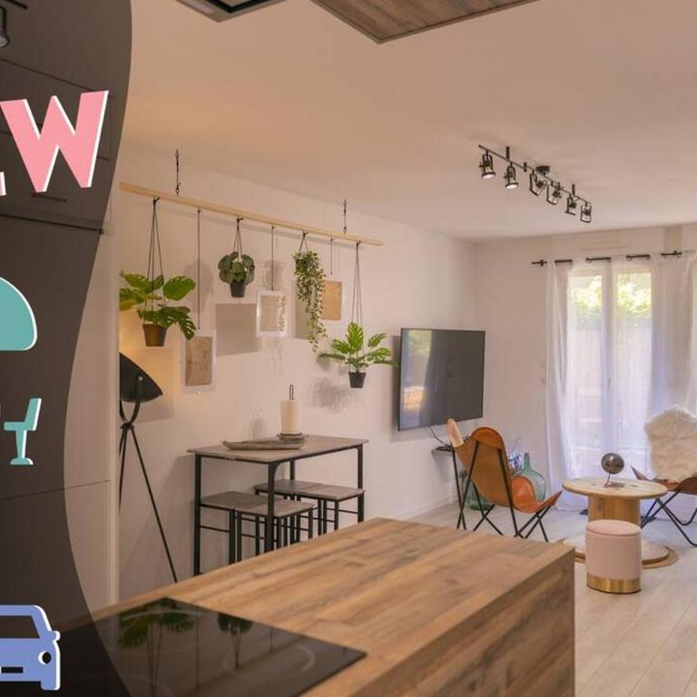 Superbe Appart Plein Centre avec Parking & Jardin - Appartement 1 Chambre - 1