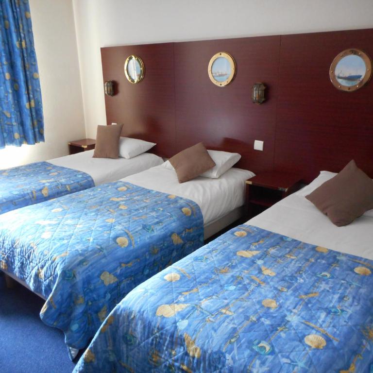 Hôtel Les Gens de Mer La Rochelle - Chambre Familiale (3 Adultes) - 7