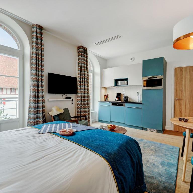 Résidence Pierre & Vacances Premium Presqu'Ile de la Touques - Studio (2 personnes) - Bâtiment des Douanes - 5