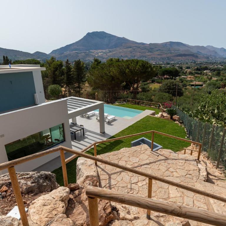 Villa vista mare con piscina a sfioro a Scopello - Villa - 6