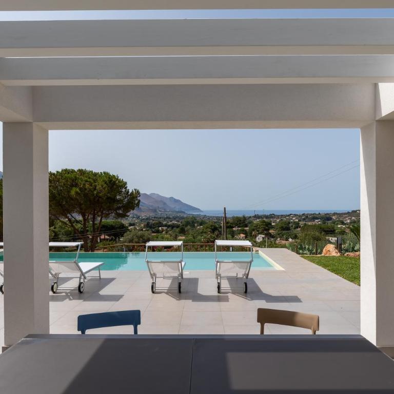 Villa vista mare con piscina a sfioro a Scopello - Villa - 7
