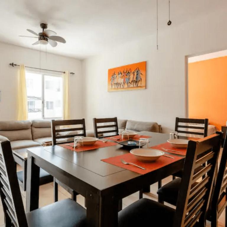 Apartamento En Fraccionamiento Privado 6 Personas, 5 Camas, Piscina cerca de la Playa - Two-Bedroom Apartment - 7