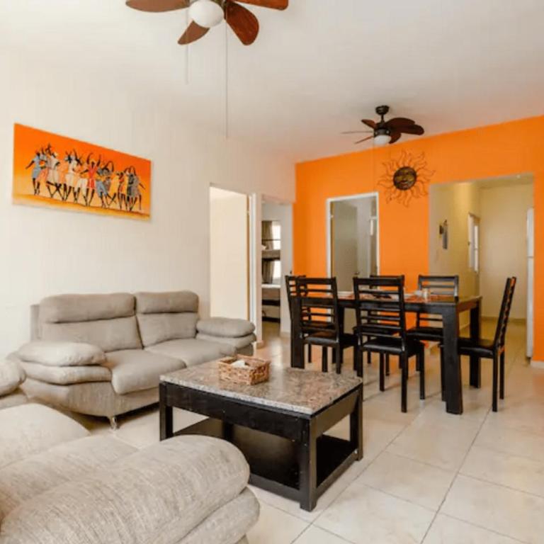 Apartamento En Fraccionamiento Privado 6 Personas, 5 Camas, Piscina cerca de la Playa - Two-Bedroom Apartment - 8