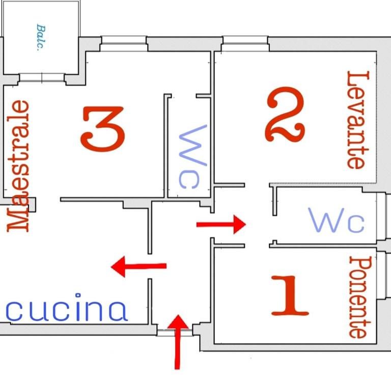 Casatua - Triple Room with Private Bathroom - 10
