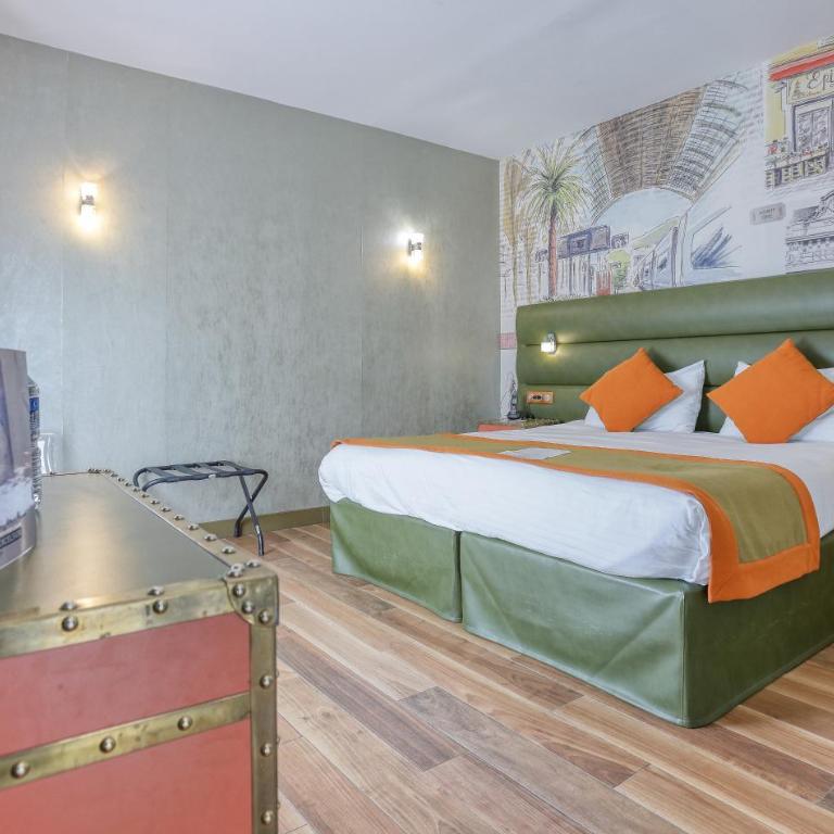 Nice Excelsior Centre ville by HappyCulture - Chambre Double ou Lits Jumeaux Supérieure - Vue sur Jardin - 2