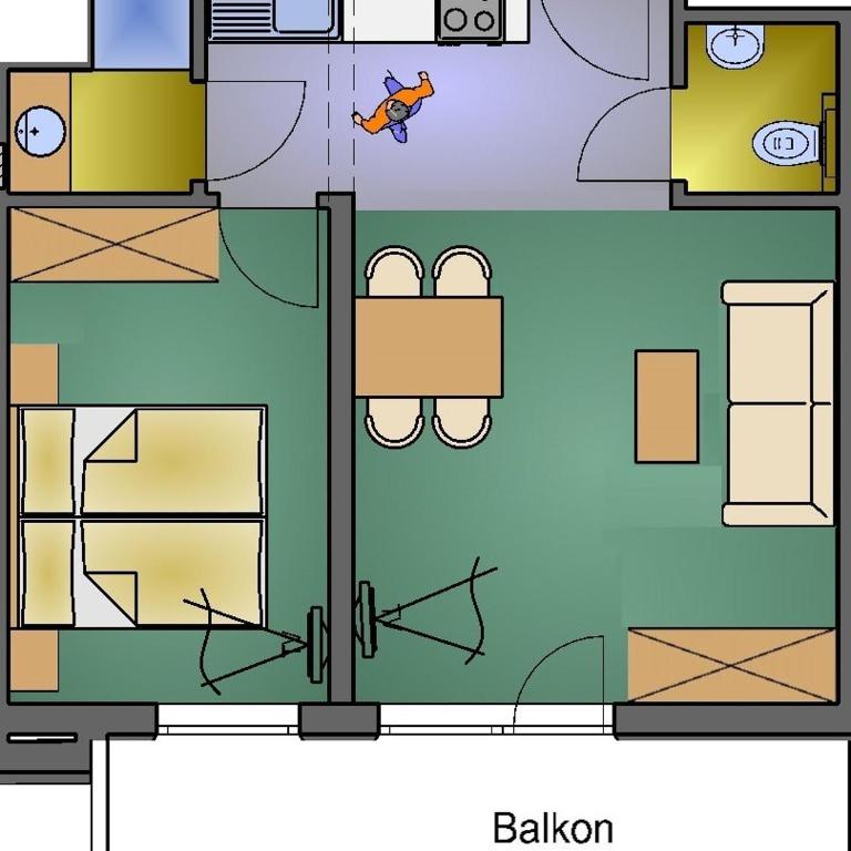 Chasa Sulai Appartements - Apartamento de 1 dormitorio (Nº 02) - 8