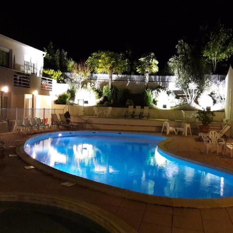 RÉSID'AZUR APPARTEMENT T2-PMR- Piscine privée - Appartement - Vue sur Piscine - 42