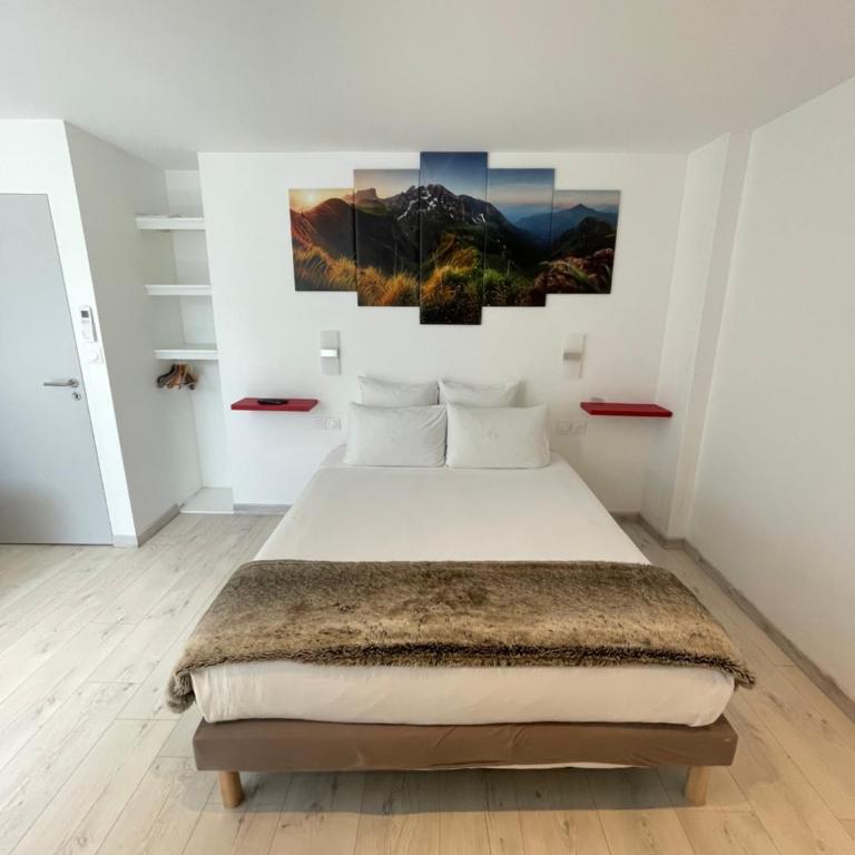 Le Lodge du Pichat - Chambre Double avec Lit d'Appoint - 1