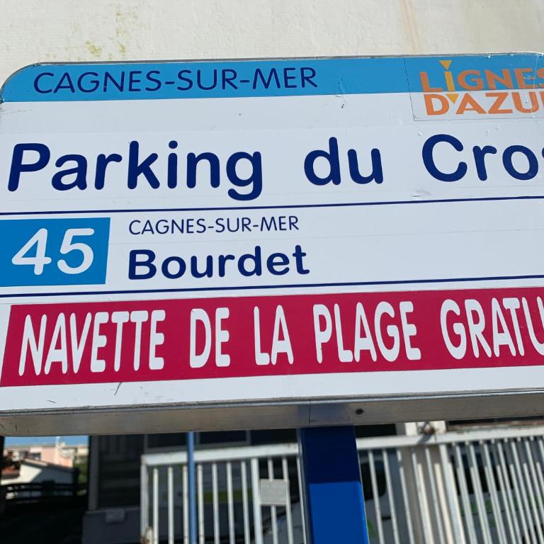 Sea view front beach apartment deluxe near Nice airport - Apartamento de 1 dormitorio - 15