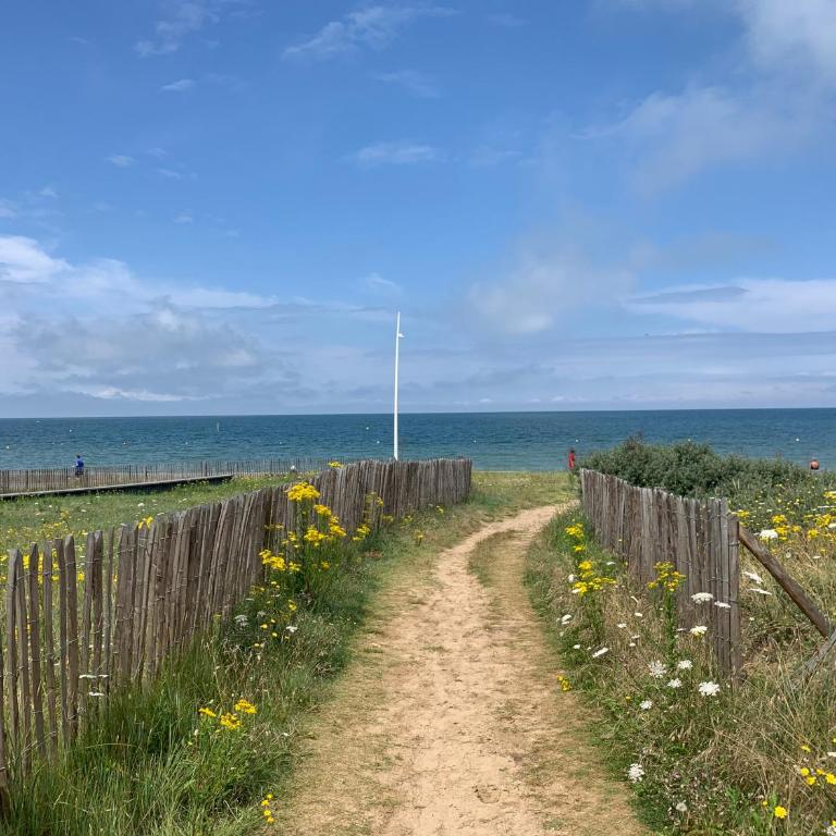 2 pièces avec jardin Fleur Marine bord de mer Cabourg - Appartement 1 Chambre - 10