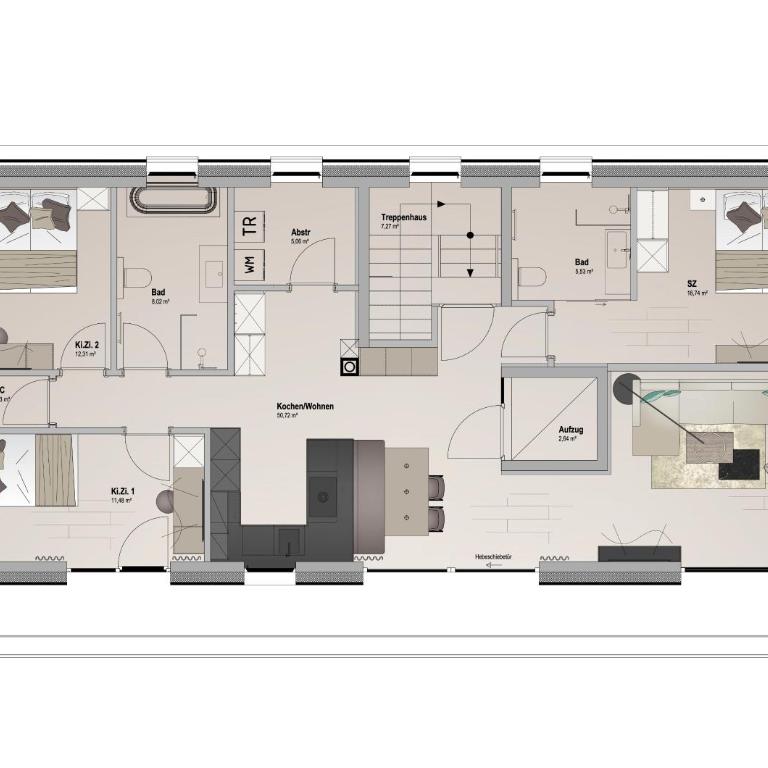 Sima-Apartments - Apartment mit 3 Schlafzimmern - 9