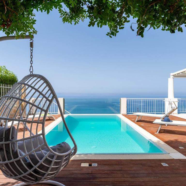 Villas d'Orlando - with private pool and sea view - Villa con 3 Camere da Letto - 5