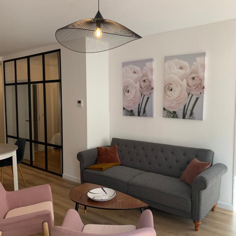 3 pièces neuf au cœur de Grasse - tout à pied - Wi-Fi & parking - Appartement 2 Chambres - 8