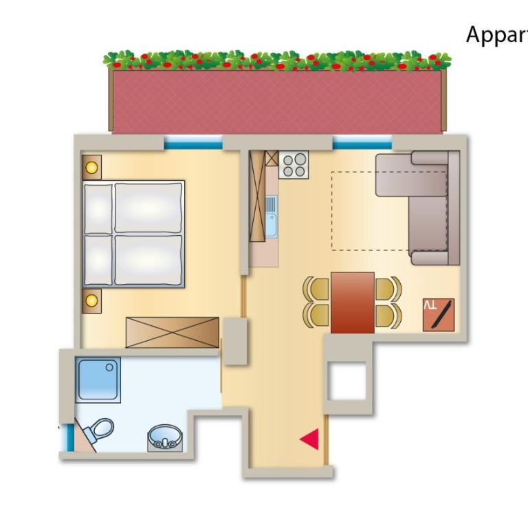 Haus Sonnegg - Apartment mit Blick auf die Berge - 9