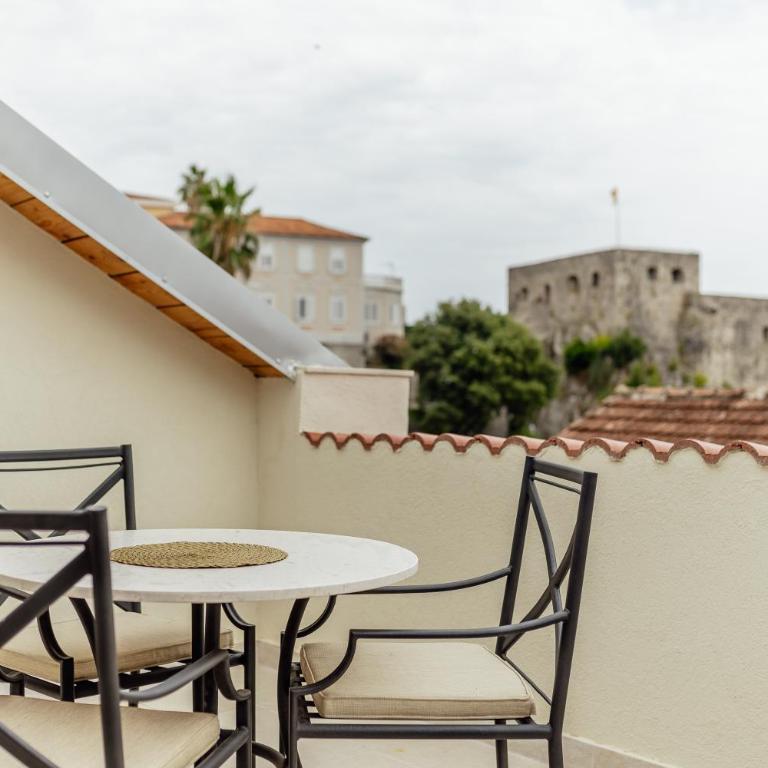Villa Donna apartments - Deluxe Double Room with Balcony and Sea View - 13