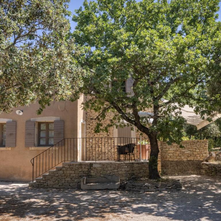 Le Jas de Gordes - Chambre Double ou Lits Jumeaux avec Terrasse - 4